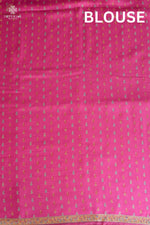 Pink Kani Jamawar Khatras Silk Saree