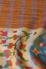 Mustard Yellow Kani Pashmina Shawl