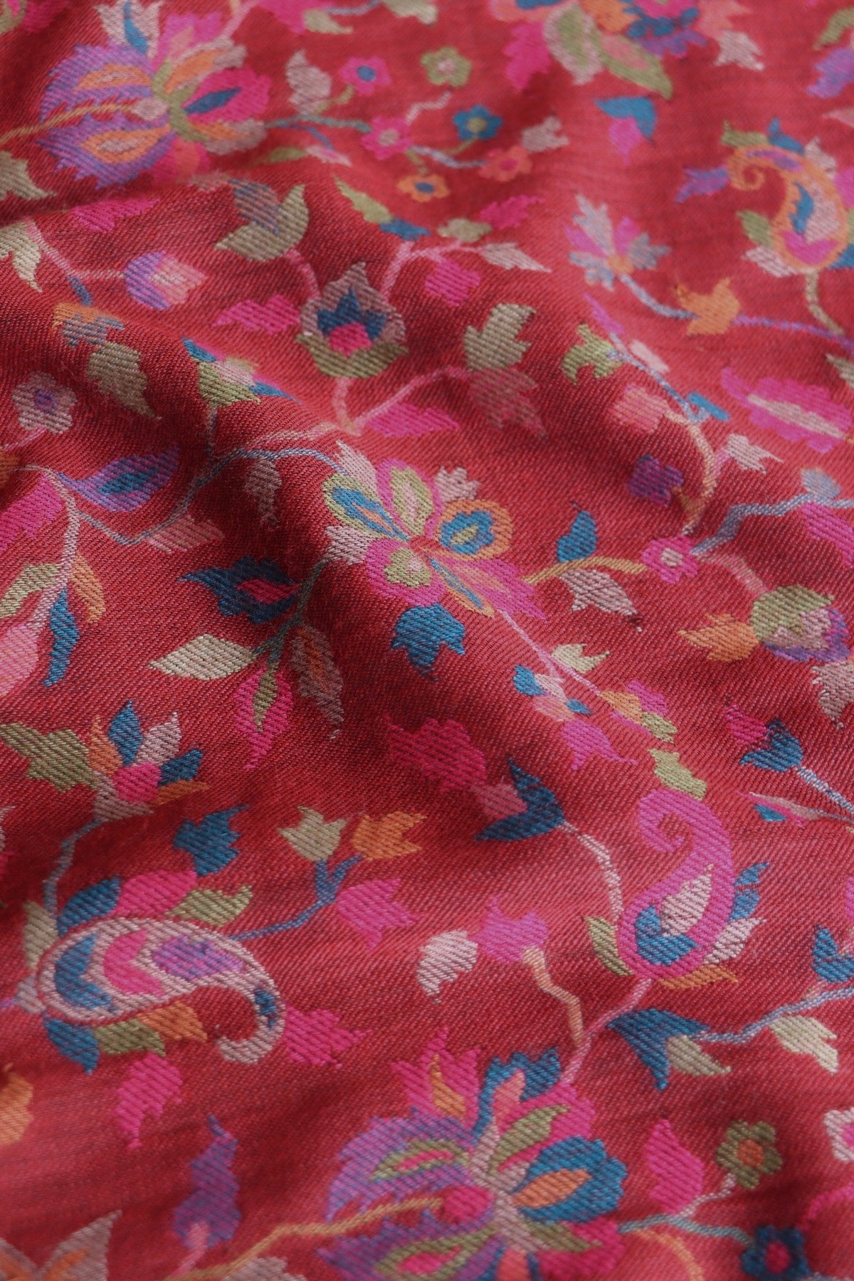 Cashmere Wool Kashmiri Kani Saree