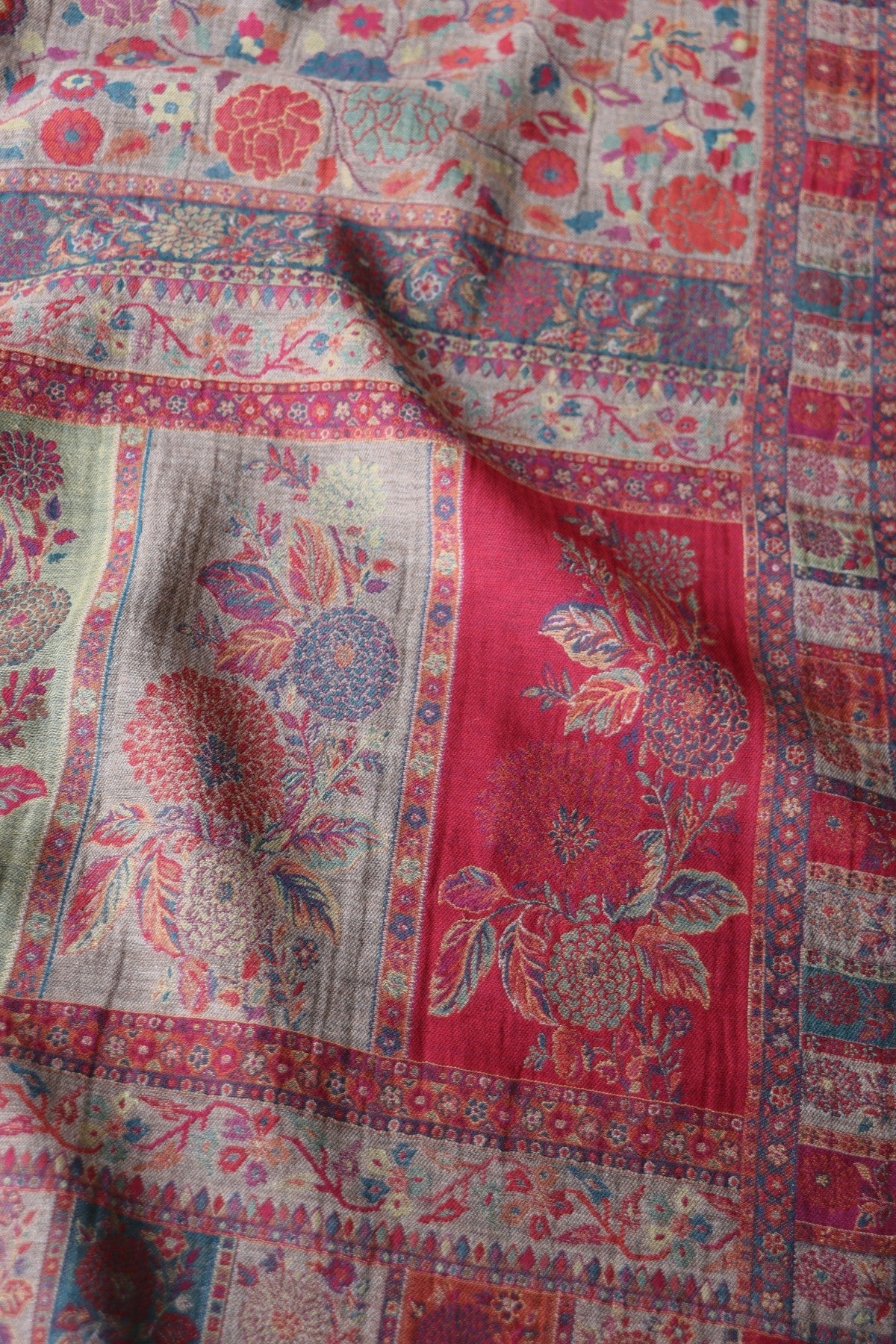 Woolen Kashmiri Kani Saree