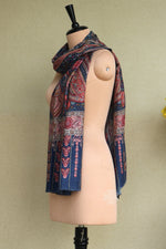 Embroidered Woolen Scarf
