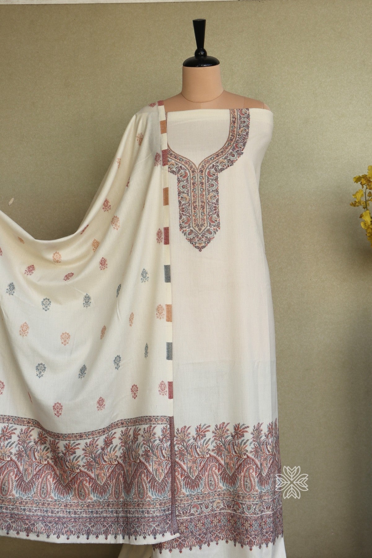 White Kani Suit for winter