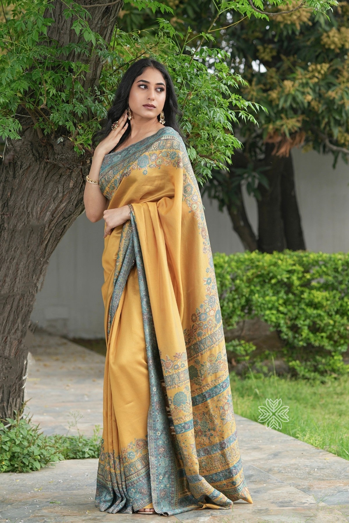 Kashmiri Kani Silk Saree