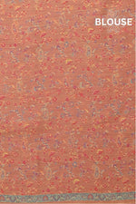 Pink Kani Jamawar Silk SareeImperial Weaves