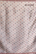 Beige Gold Tissue Silk Saree