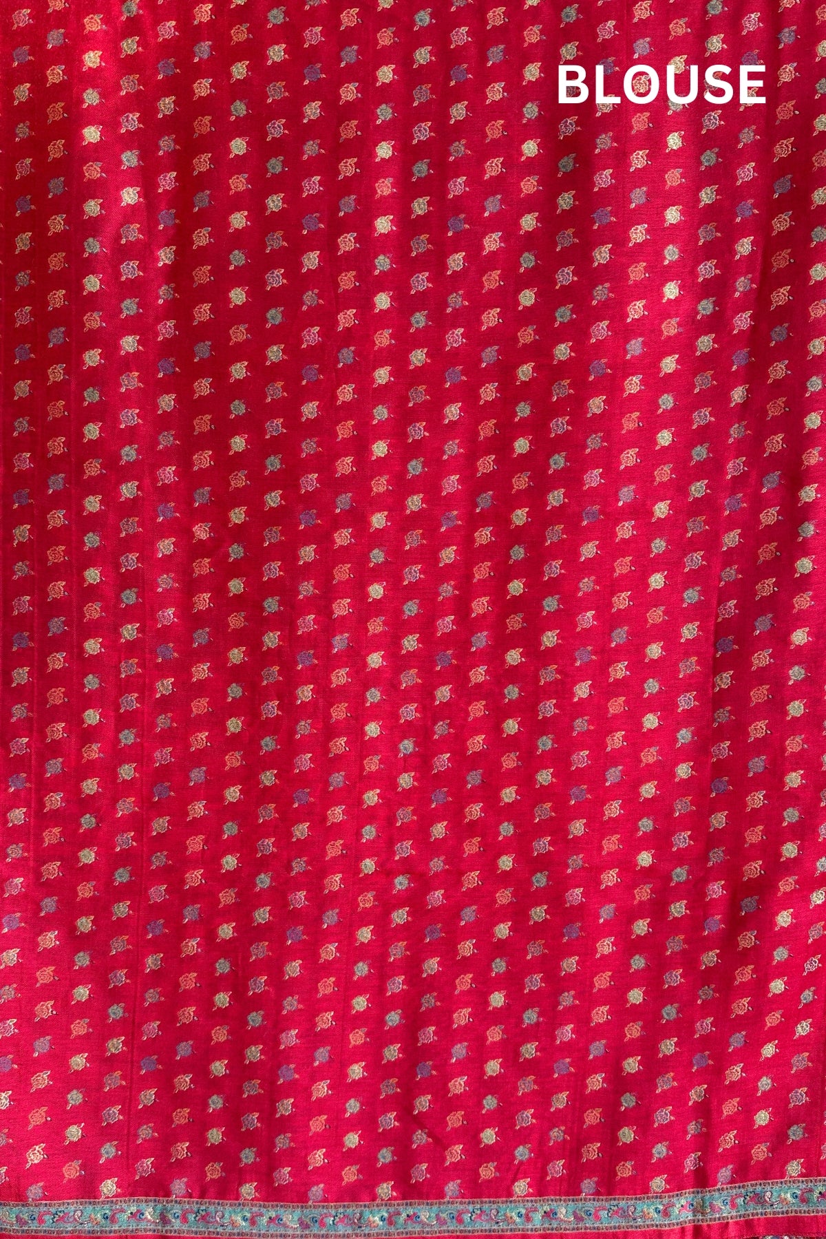 Kani blouse for saree