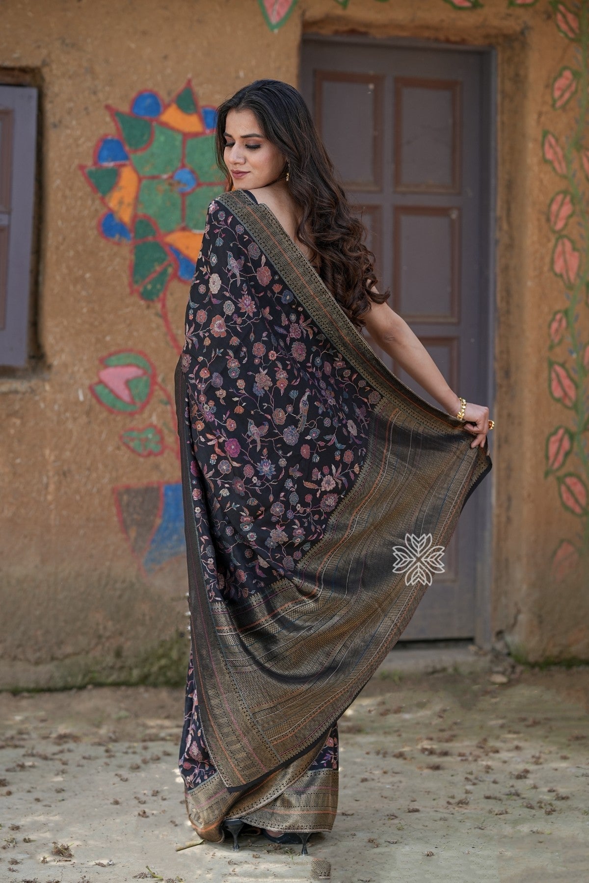 Traditional Organza Saree