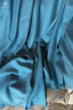 Blue Pashmina Throw / Blanket