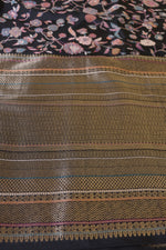 DesignerBlack organza silk Saree