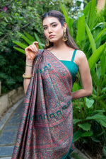 Green Kani Jamawar Pallu Silk Saree
