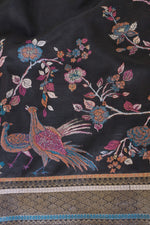 DesignerBlack organza silk Saree