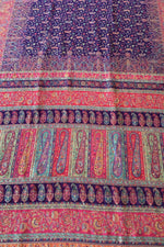 Purple Kani Silk Saree