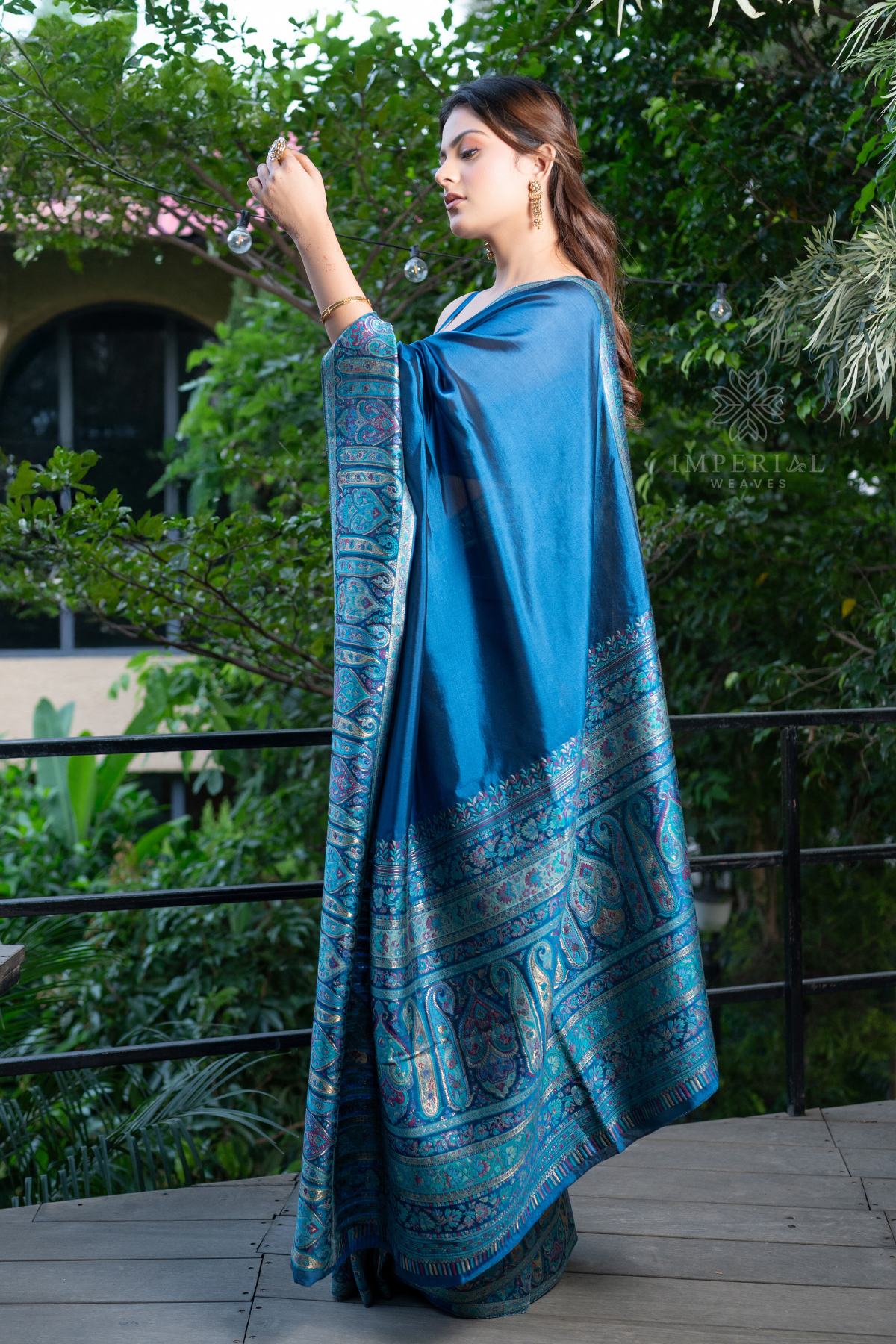 Partywear Organza Saree Online