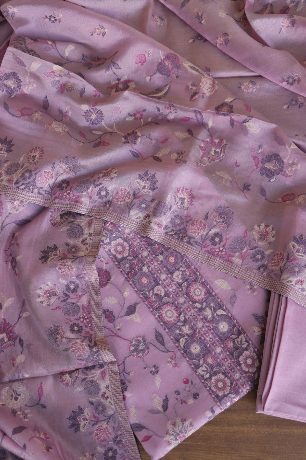 Kashmiri Kani Silk Suit