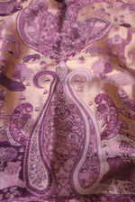 Purple Kani Silk Suit with Tissue Silk Dupatta