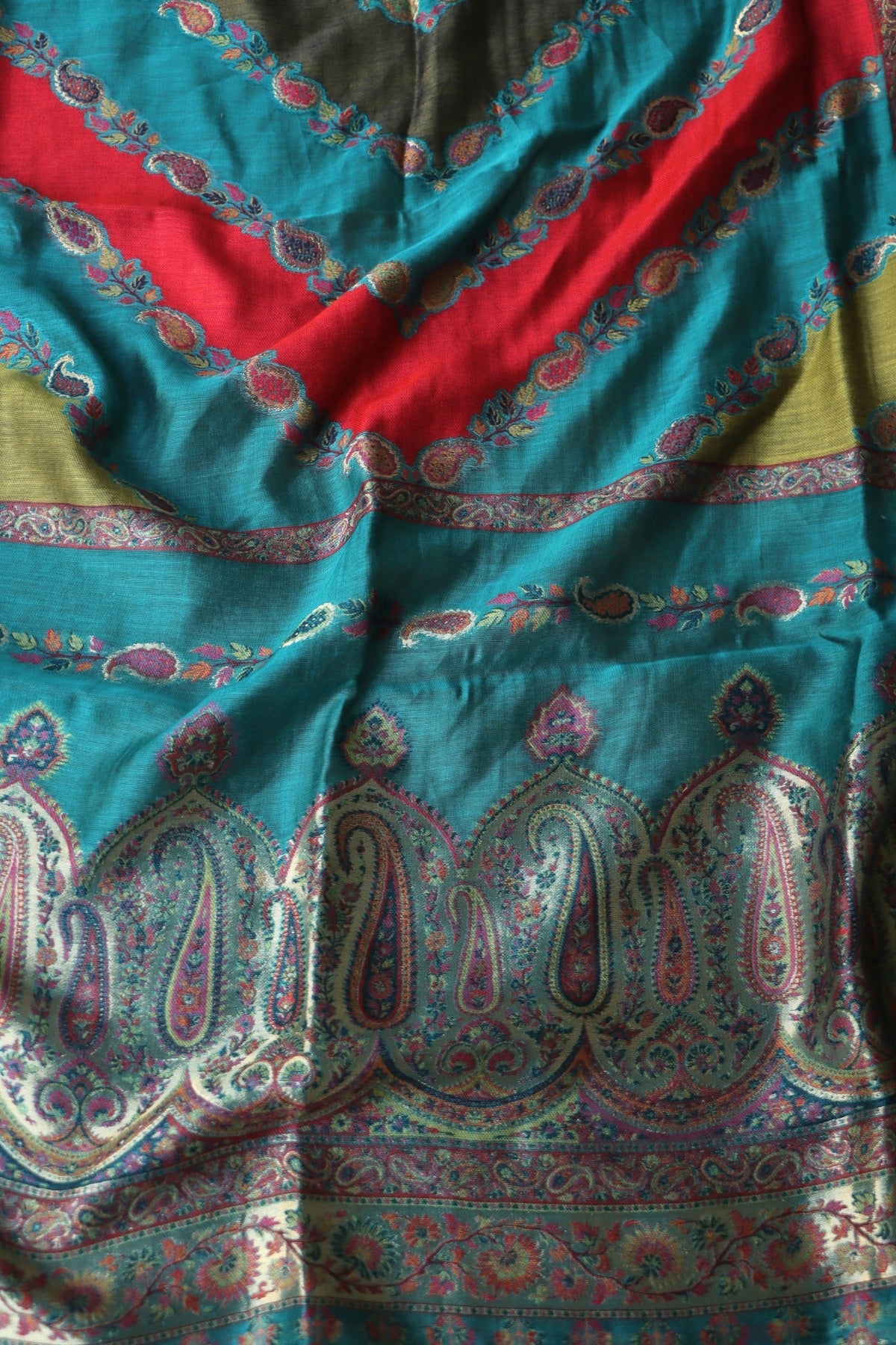 Rama Green Kani Silk Suit