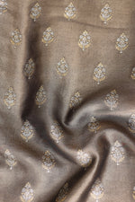 Black Kani Tissue Silk Suit