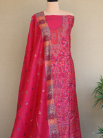 Pink Kani Chanderi Silk SuitImperial Weaves