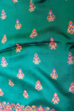 Green Kani Booti Silk Saree