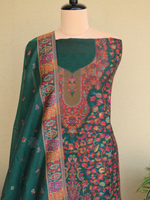 Green Kani Chanderi Silk SuitImperial Weaves