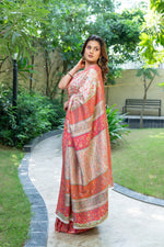 Authentic Kashmiri Kani Silk Saree