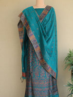 Rama Green Kani Chanderi Silk Suit