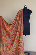 Yellow Kani Fine Wool Shawl