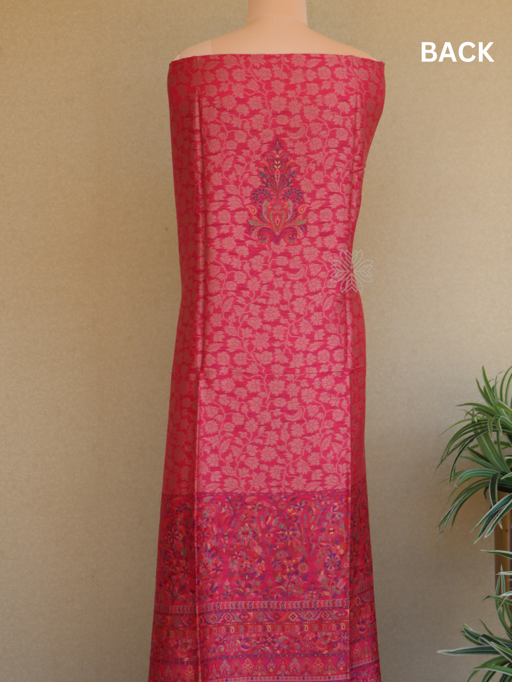 Pink Kani Chanderi Silk SuitImperial Weaves