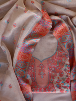 Beige Kani Chanderi Silk SuitImperial Weaves