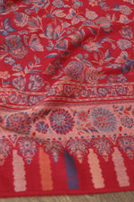Red Kashmiri Shawl for winters