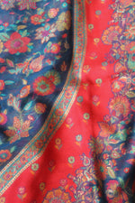 Ink Blue Kani Silk Suit