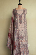 Beige Kani Cotton Suit