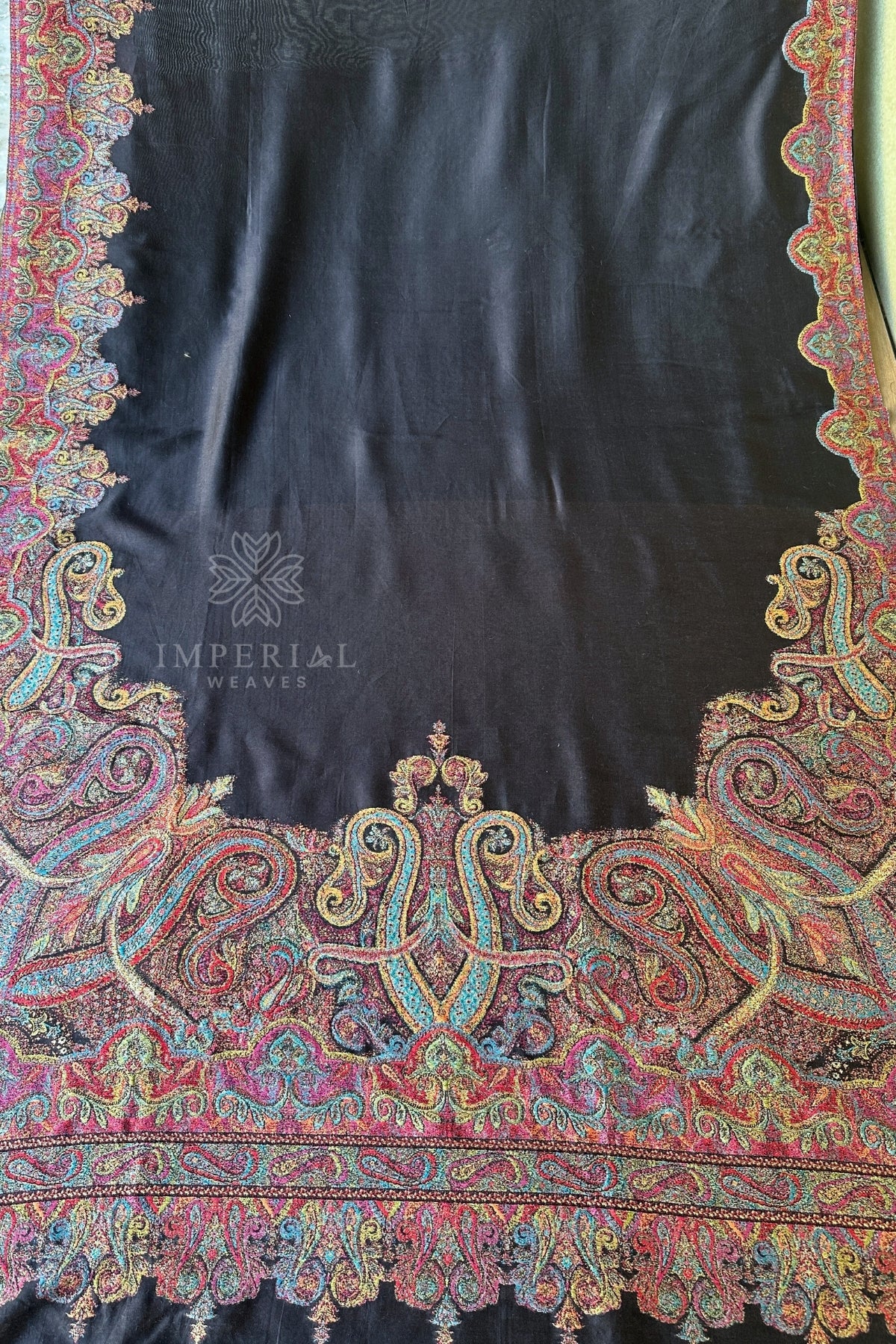 Authentic Kashmiri Kani Silk Saree