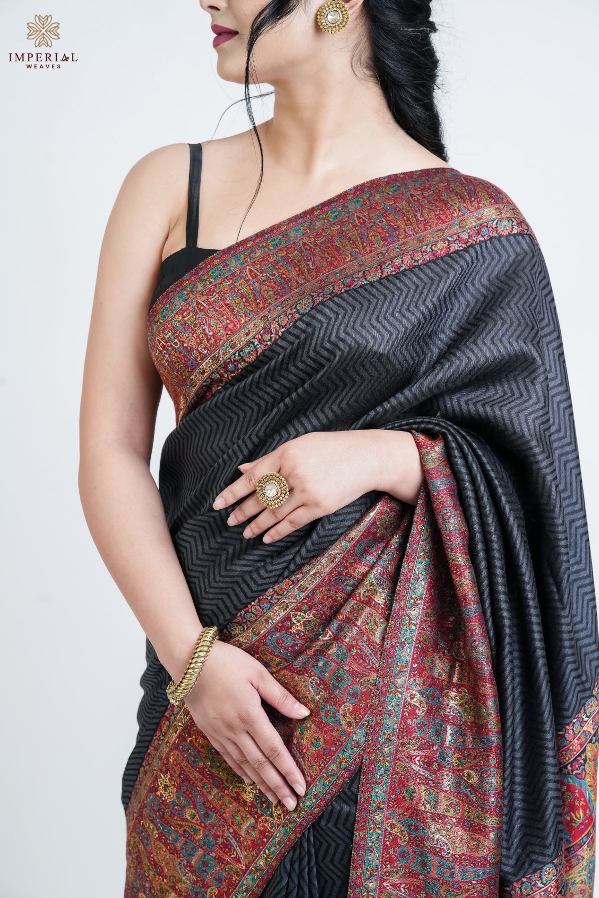 Kashmiri Kani Saree