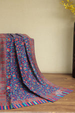 Blue Kani Cashmere Saree