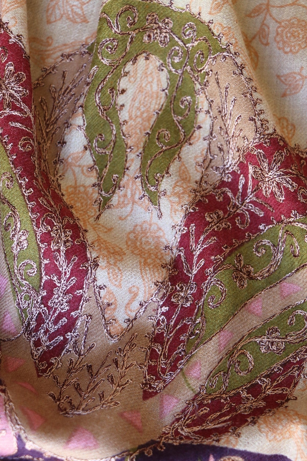 Cashmere Kalamkari Shawl