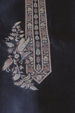 Black Kani Silk Suit