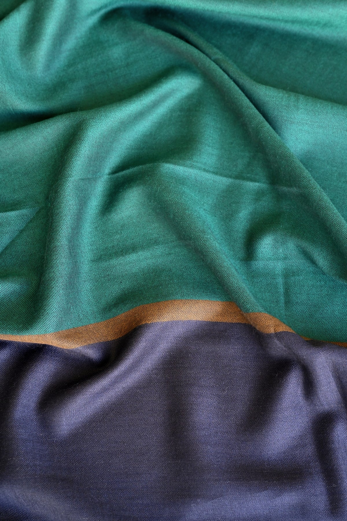 Green Fine Wool Embroidered Unstitched Suit
