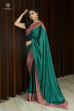 Kashidakari Hand Embroidered Saree