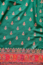 Green Kani Booti Silk Saree