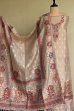 Golden Kani Tissue Silk Suit