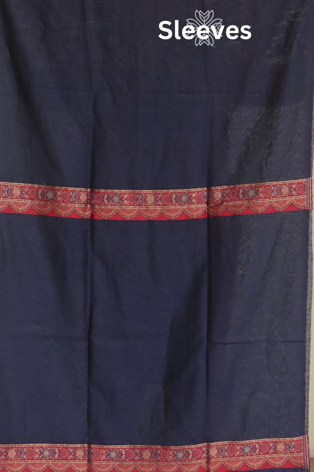 Navy Blue Kani Silk Suit