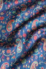 Blue Kani Kanjivaram Silk Saree