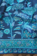 Blue Kani Silk Suit