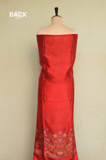 Red Kani Silk Suit