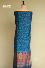 Ink Blue Kani Silk Suit