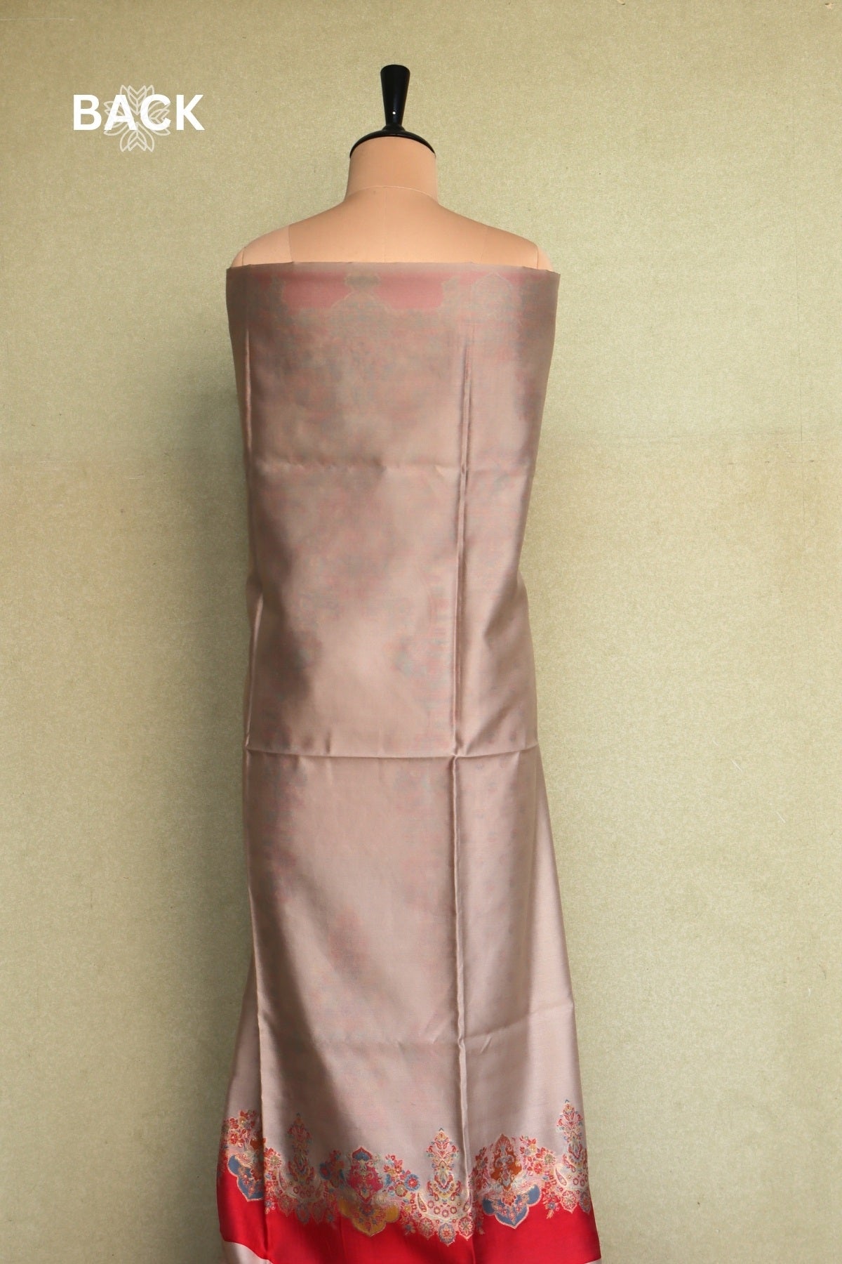 Beige Kani Silk Suit