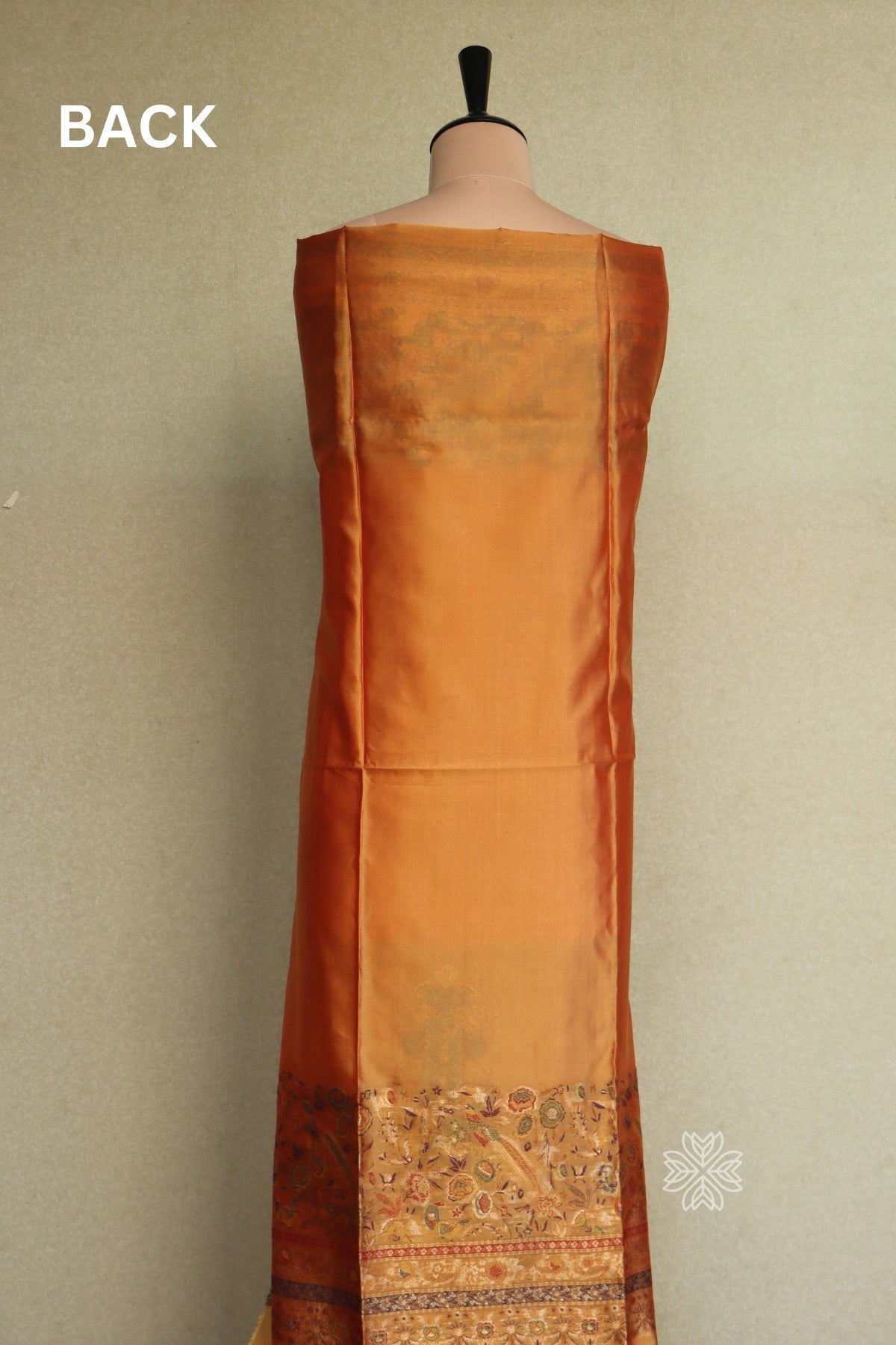 Sunset Yellow Kani Silk Suit