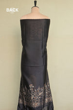 Black Kani Silk Suit