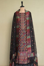 Kashmiri Kani Silk Suit